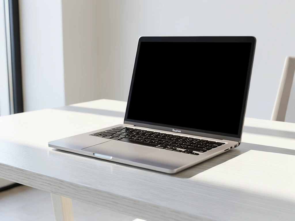 Professional desktop workspace setup